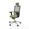 Horna Traslack Piqueras y Crespo 2D086G2 - Bureaustoel - Hoofdsteun en verstelbare hoogte - Stof