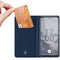 Dux Ducis Skin Pro Nokia X30 Hoesje Portemonnee Book Case Blauw