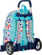Schoolrugzak met Wielen Benetton Painting Multicolour