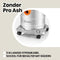 Zeegma Zonder PRO ASH - Industrile stofzuiger - 1600 W - 20L - HEPA-filter - blaasfunctie - 6 m snoer