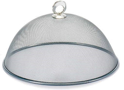 Vliegenkap/voedselkap voor voedsel van metaal 30 cm - Eten/voedsel beschermen tegen ongedierte - Afdekkappen