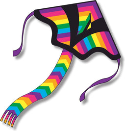 Vlieger Delta Rainbowtail JUMBO 125x145cm