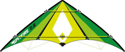 Vlieger Spitfire 08 , 82 x 37 cm, Groen Knoop Kites