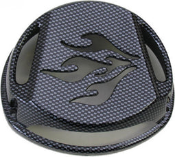Vliegwielkap Minarelli / Peugeot motor flame carbon