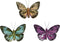 Vlinder polyester l8b6h1 cm a3 4st