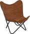 Vlinderstoel Billy, kleur: bruin, Lesli living