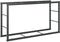 vidaXL - Haardhoutrek - 110x30x61 - cm - staal - zwart
