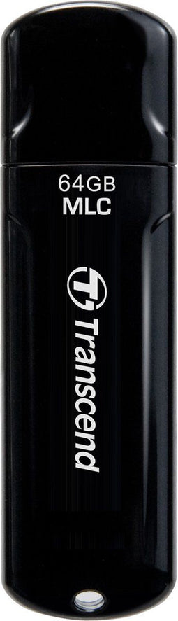Transcend JetFlash 750 - USB flash drive 32GB - USB 3.0 - Zwart