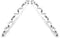 Casa Jewelry Etnic - Oorhangers - 5,5 cm - Zilver