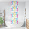 vidaXL - Doucherolgordijn - 70x240 - cm - stofbreedte - 66 - cm