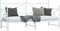 vidaXL - Slaapbank - met - onderschuifbed - zonder - matras - 80x200 - cm - staal - wit