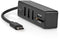 Nedis CCGB64250BK01 - USB-C Hub - 3x USB 3.2 Gen 1 - Aluminium