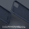 Accezz Liquid Silicone Backcover - Samsung Galaxy Z Fold 5 - Schokabsorberend - Donkerblauw