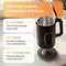 JAP Appliances Aquanova - Waterkoker 1.7 liter - Temperatuurregeling 40-100°C - Warmhoudfunctie - Zwart