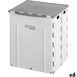 Vuilnisemmer Aktive Polypropyleen TPR 31 x 38 x 27 cm (6 Stuks)