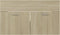 vidaXL - Wastafelkast - 80x38,5x46 - cm - bewerkt - hout - sonoma - eikenkleurig