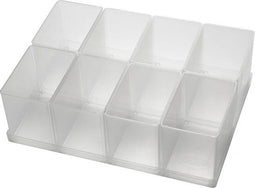 Raaco BA8-1 - Inzetbakjes set van 8 - Tray