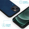 iMoshion Hoesje Geschikt voor iPhone 13 Mini Hoesje Met Pasjeshouder - iMoshion Uitneembare 2-in-1 Luxe Bookcase - Blauw