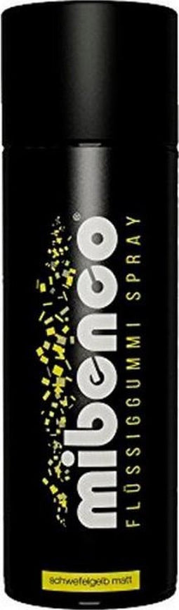 Vloeibaar rubber voor auto's Mibenco Geel 400 ml
