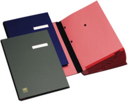 Vloeiboek Elba 20 vakken rood