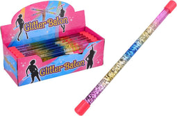 Vloeistof glitter toverstaf, 31 cm