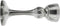 Vloer- wand deurstopper met magneet rvs look TWM 2495NI