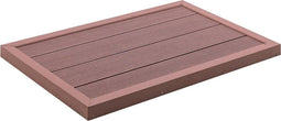Vloerelement voor solardouche 101x63x5,5 cm HKC bruin
