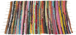 Vloerkleed 60x90 cm Multicolor - Stijlvol Tapijt voor Woonkamer of Slaapkamer