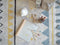 Vloerkleed Azteca Natural-Vintage Blue