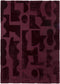 Vloerkleed Brink & Campman Mural Burgundy 121100 - maat 200 x 280 cm