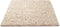 Vloerkleed Brink & Campman Pebble Natural Sand 129811 - maat 140 x 200 cm