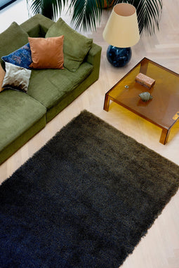 Vloerkleed Brink en Campman Shade high brass/indigo 011908 250x350