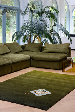 Vloerkleed Brink en Campman Shade Low olive/deep forest 010107 200x300