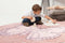 Vloerkleed Butterfly nude - diameter 160 cm