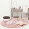 Vloerkleed Butterfly nude - diameter 160 cm
