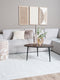 Vloerkleed Cos - Viscose Ivory 160 x 230 cm