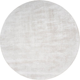 Vloerkleed Cos - Viscose Ivory Rond ø200 cm
