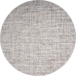 Vloerkleed Cross Grey/Beige - Rond ø200 cm