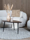 Vloerkleed Cross Grey/Beige - Rond ø200 cm