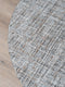 Vloerkleed Cross Grey/Beige - Rond ø200 cm