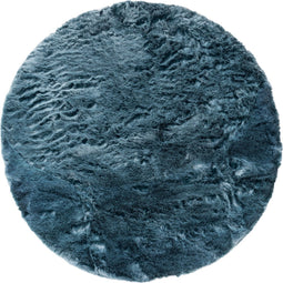 Vloerkleed Donsie Blue Rond ø160 cm