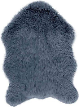 Vloerkleed - Fluffy - Blauw