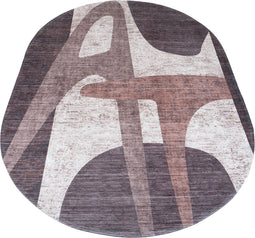 Vloerkleed Form - Ovaal 160 x 230 cm