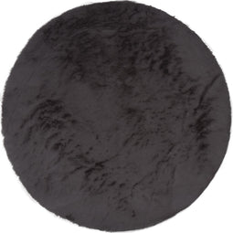 Vloerkleed Gentle Black 90 Rond ø200 cm
