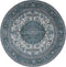 Vloerkleed Heris Green 10 Rond ø120 cm