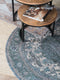 Vloerkleed Heris Green 10 Rond ø160 cm