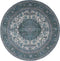 Vloerkleed Heris Green 10 Rond ø200 cm