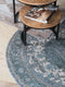 Vloerkleed Heris Green 10 Rond ø200 cm