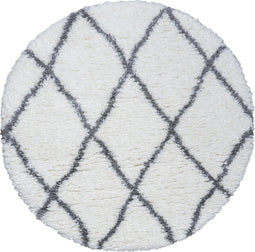 Vloerkleed Jeffie Cream Rond ø120 cm