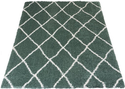 Vloerkleed Jeffie Green 160 x 230 cm